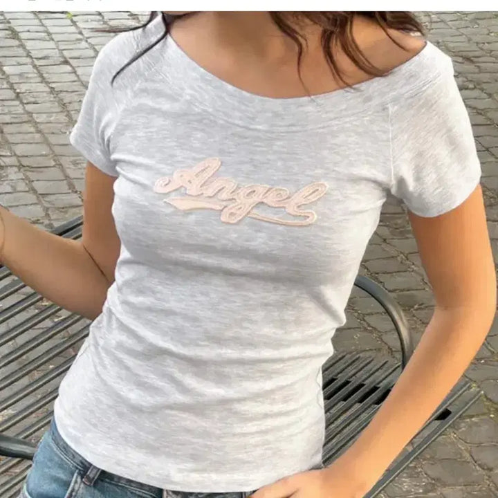 [BUNJANG] Subdued Angel T-Shirt (New) / 섭듀드 엔젤티셔츠(새상품)