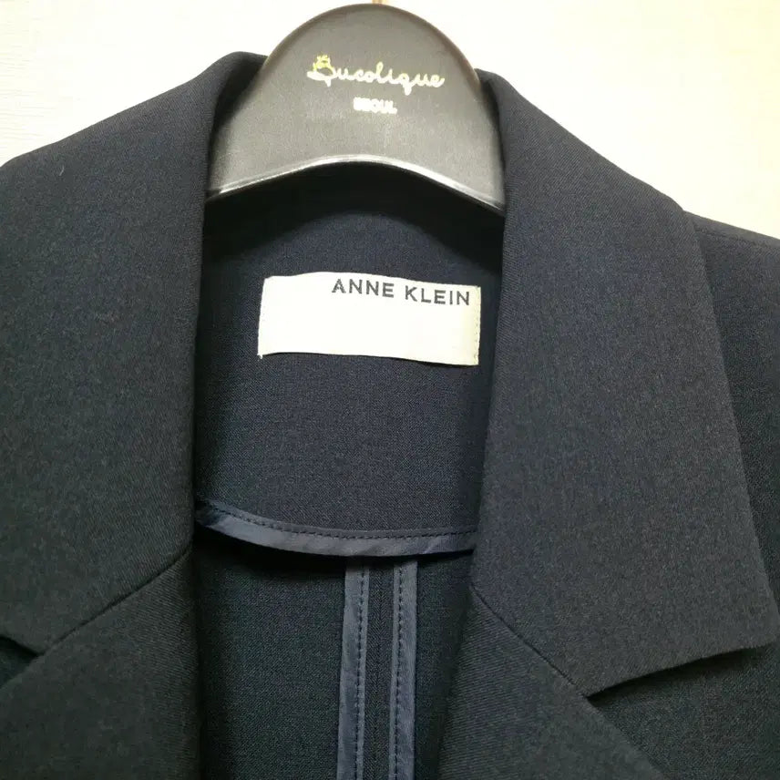 [BUNJANG] Anne Klein Navy 7/8 Sleeve Suit Set / 앤클라인 네이비 7부 정장셋업
