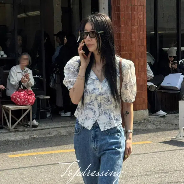 [BUNJANG] Sandro Bla Blue Top Dress / 탑드레싱 산드로블라 블루