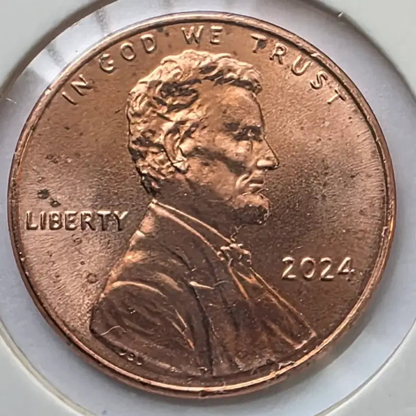 [BUNJANG] 2024 Lincoln Cent Uncirculated Penny / 링컨 1센트 2024년도 미사용 페니