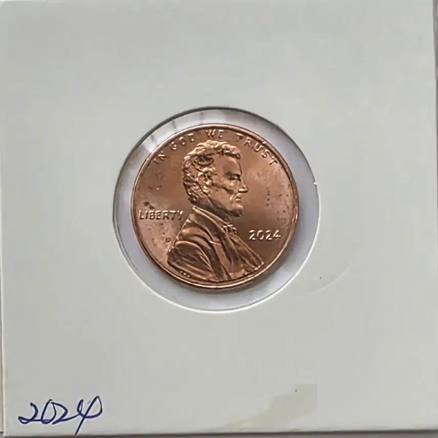 [BUNJANG] 2024 Lincoln Cent Uncirculated Penny / 링컨 1센트 2024년도 미사용 페니