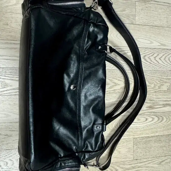 [BUNJANG] Black Purple Bread Bag / 블랙퍼플 브레드 백_블랙