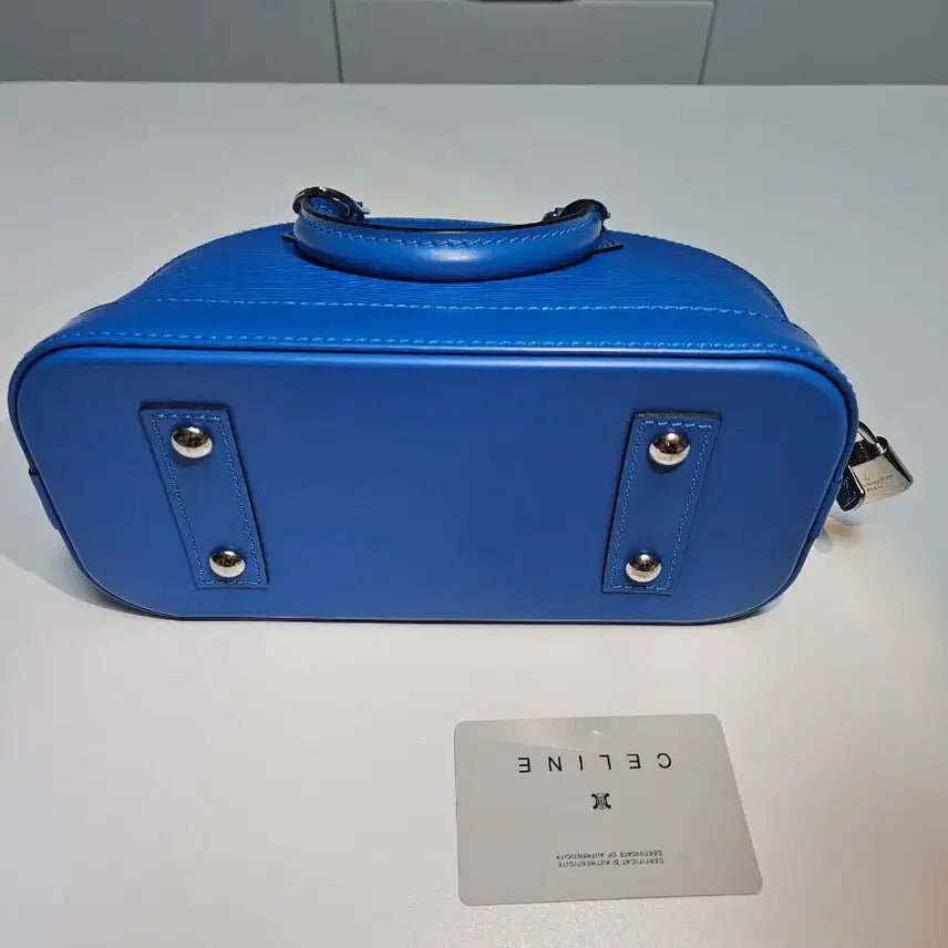 [BUNJANG] Louis Vuitton Alma BB Epi Leather Bag / 루이비통 알마 BB 에피 블루