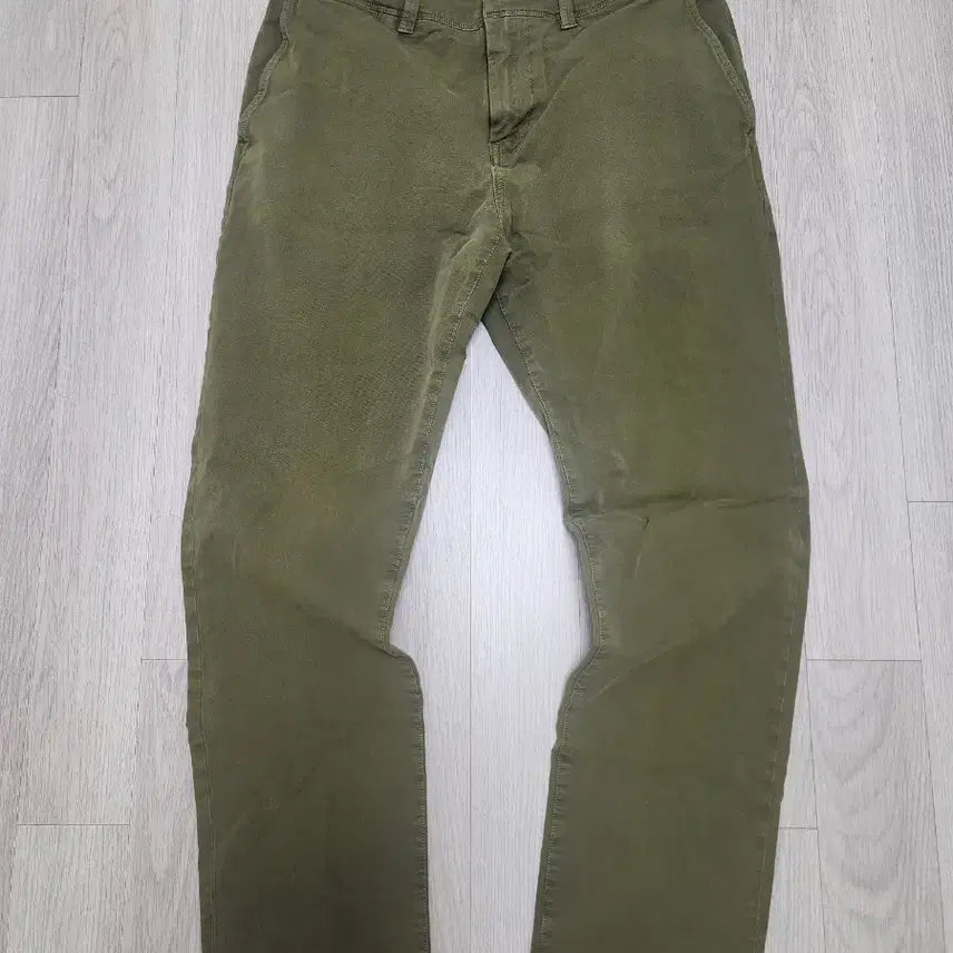 [BUNJANG] American Eagle Olive Green Cotton Pants W32 / 아메리칸이글 올리브그린 면바지 W32