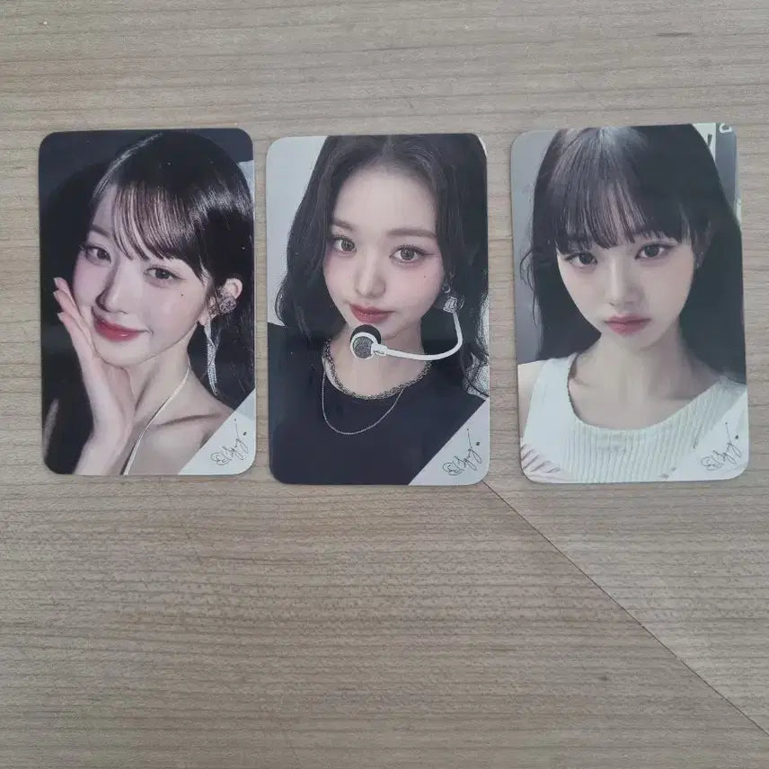 [BUNJANG] IVE Wonyoung Photocard 3-Piece Set / 아이브 장원영 포토카드 3장 세트