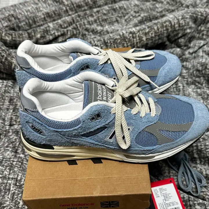 [SOLD OUT] 뉴발란스 991v2 셀레스티얼 블루 스니커즈 260