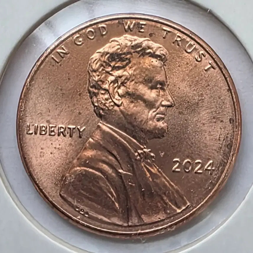 [BUNJANG] 2024 Lincoln Cent Uncirculated Penny / 링컨 1센트 2024년도 미사용 페니