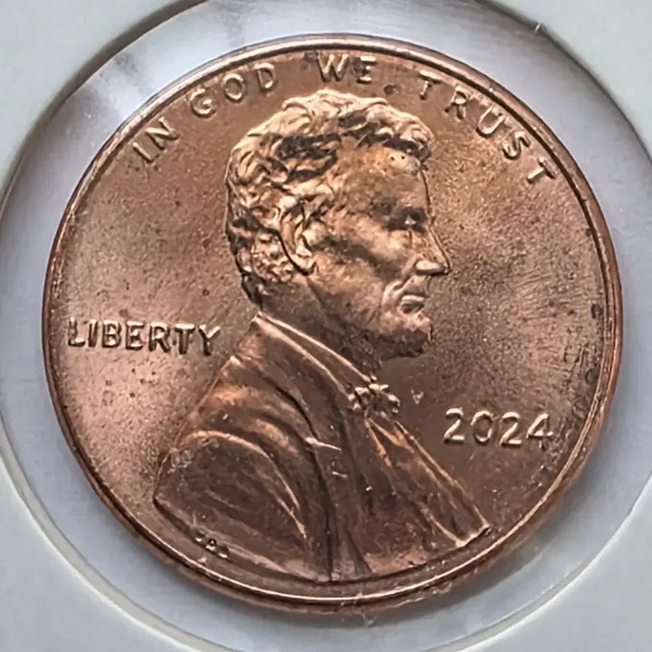 [BUNJANG] 2024 Lincoln Cent Uncirculated Penny / 링컨 1센트 2024년도 미사용 페니