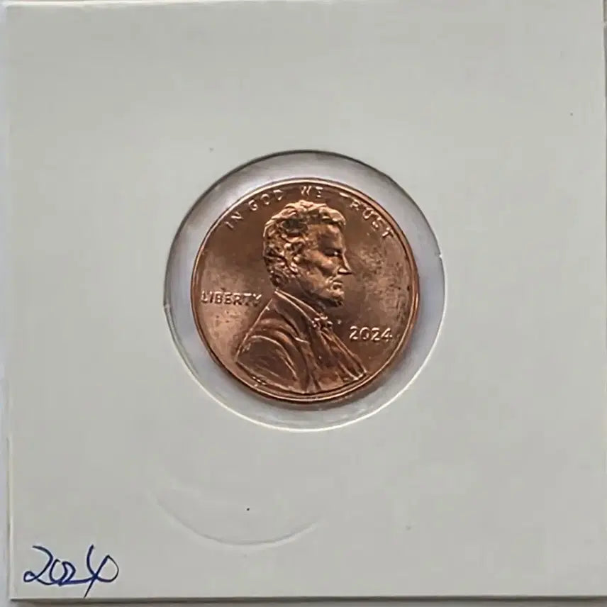 [BUNJANG] 2024 Lincoln Cent Uncirculated Penny / 링컨 1센트 2024년도 미사용 페니