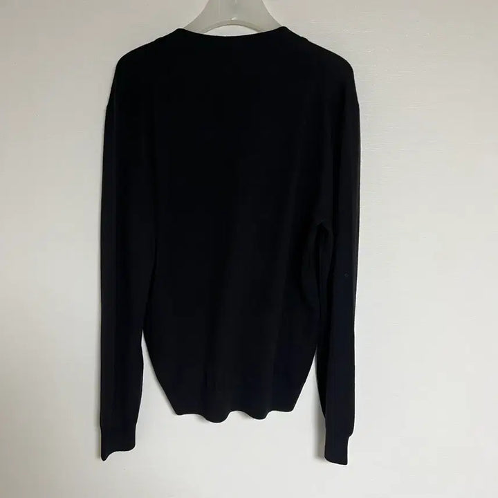 [BUNJANG] Maison Kitsune Bold Fox Head Patch Regular Cardigan Black (Size S) / 메종 키츠네 볼드 폭스 헤드 패치 레귤러 남여공용 가디건 블랙 S사이즈