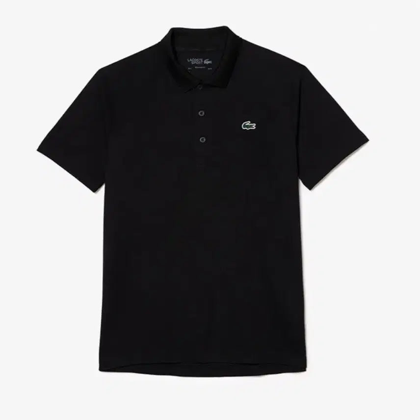 [BUNJANG] Lacoste Polo Shirt (DH3201) Black / 라코스테 기능성 카라티 폴로 반팔 티셔츠 90사이즈 블랙 (DH3201)
