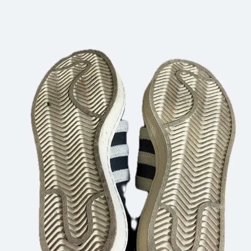 [BUNJANG] Adidas Superstar 82 Black/White Sneakers / 아디다스 슈퍼스타 82 블랙/화이트
