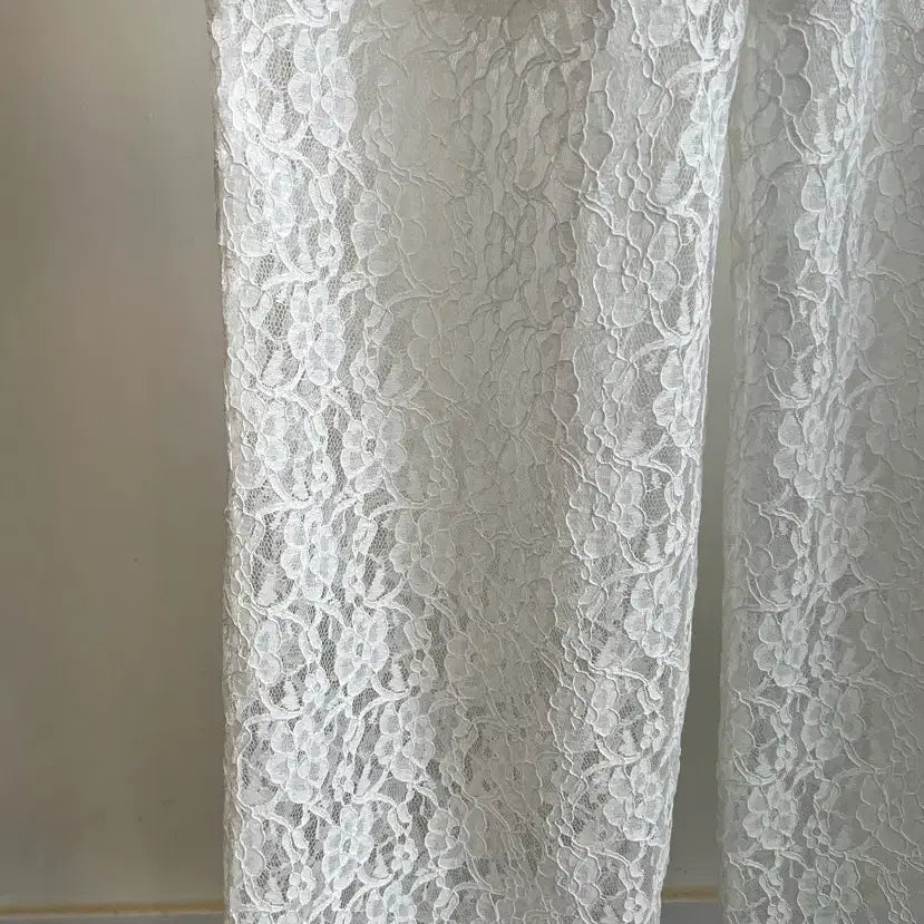 [BUNJANG] Mardi Mercredi Lace Slacks Pants / 마르크 메크리디 레이스 바지(정품)2025