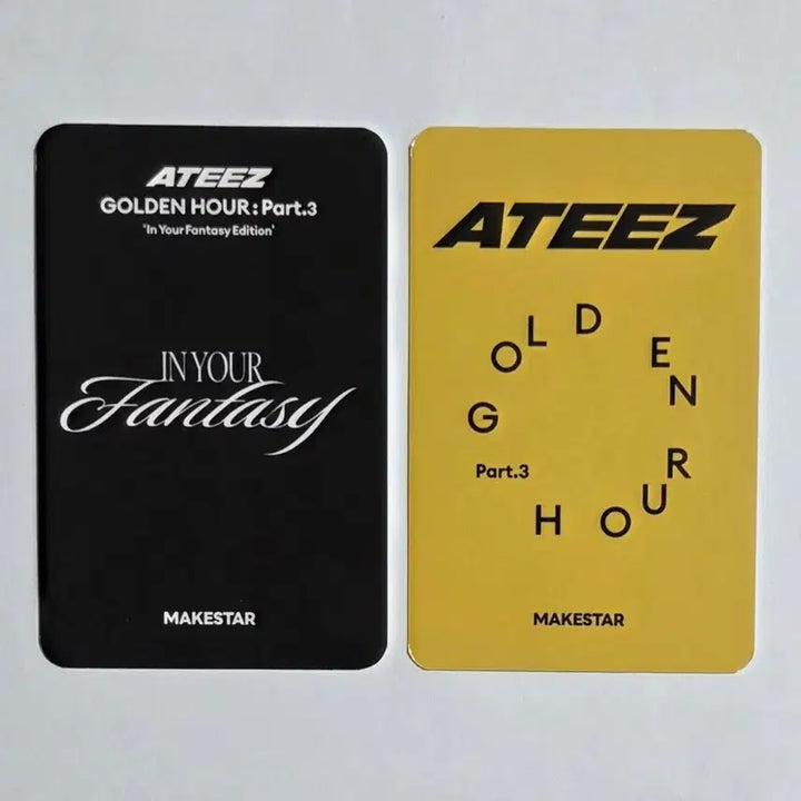 [BUNJANG] ATEEZ Wooyoung Part 3 Makestar POB Bundle Set Photocard / ATEEZ 에이티즈 우영 part.3 메이크스타 특전 포카 일괄