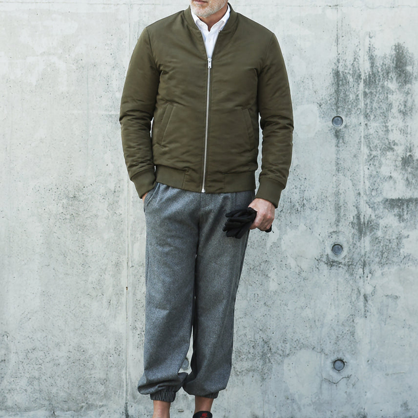 [BUNJANG] COS Khaki Bomber Jacket Unused Condition Dry Cleaned Unisex / COS 카키 봄버 미사용급 드라이 완료 / 공용