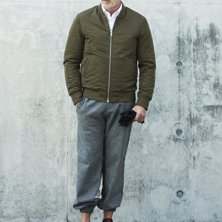 [BUNJANG] COS Khaki Bomber Jacket Unused Condition Dry Cleaned Unisex / COS 카키 봄버 미사용급 드라이 완료 / 공용