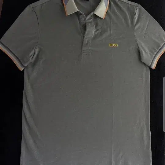 [SOLD OUT] 보스 슬림핏 메리노울폴로티그린. L