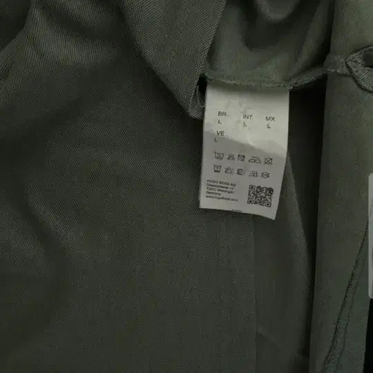 [SOLD OUT] 보스 슬림핏 메리노울폴로티그린. L