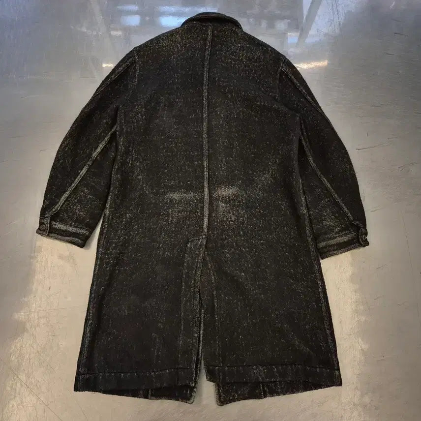 [BUNJANG] Comme des Garçons Homme Plus 2004 Distressed Wool Coat / L>AD2004 꼼데가르송 옴므 플러스 디스트레스드 코트