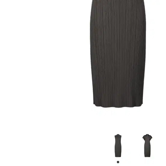 [BUNJANG] Pleats Please MC August Dress Charcoal Size 4 / 새상품) 플리츠 플리즈 MC 어거스트 드레스 차콜 4사이즈