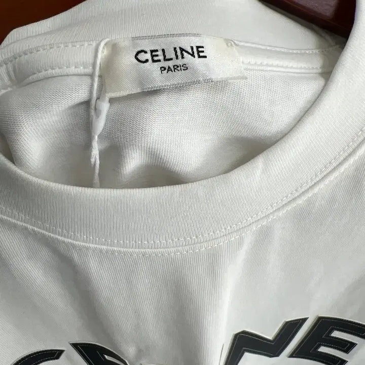 [BUNJANG] CELINE White Short Sleeve T-shirt / CELINE 세린느 화이트 반팔 티셔츠