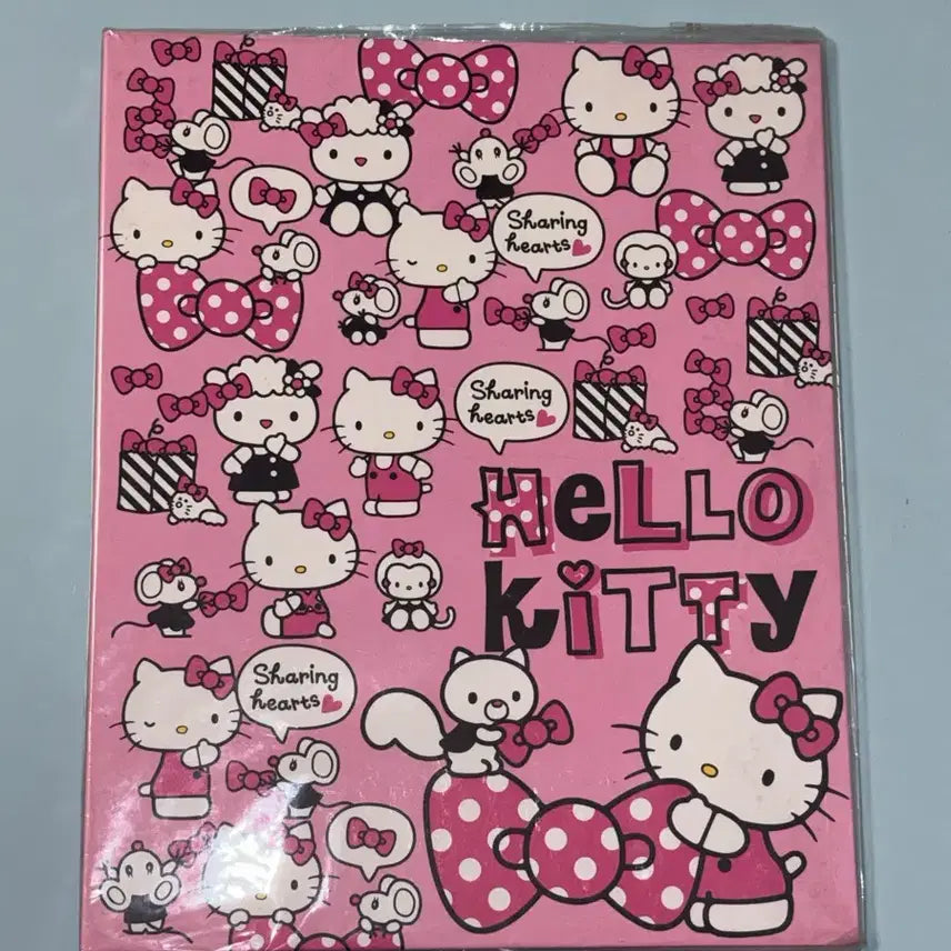[BUNJANG] Sanrio Classic Kitty 3-Ring Binder / 고전문구 고전키티 산리오 3공 바인더