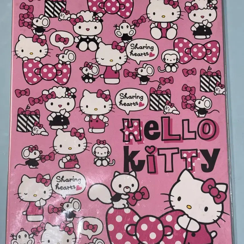 [BUNJANG] Sanrio Classic Kitty 3-Ring Binder / 고전문구 고전키티 산리오 3공 바인더