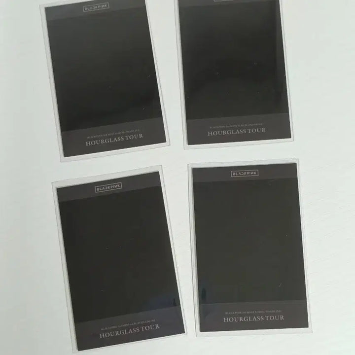 [BUNJANG] BLACKPINK Deadline K4U Polaroid Photocard 4-Piece Set / 블랙핑크 데드라인 케타포 K4U 폴라로이드 포카 4장 세트