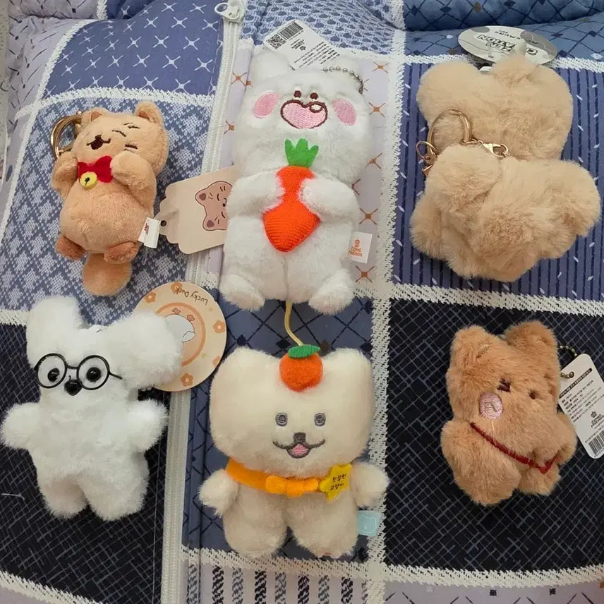 [BUNJANG] Plush Doll Keychain Collection / 봉제인형 키링 모음