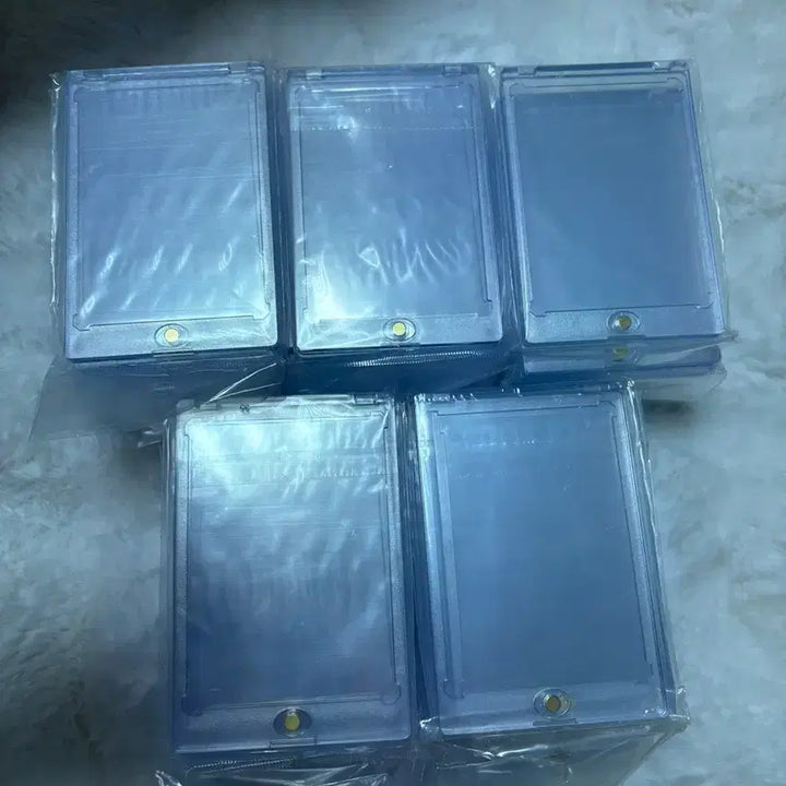 [BUNJANG] Magnetic Card Protector Sleeves Toploader (35PT) - 50 Piece Bundle Set (Sealed) / 카드 자석 프로텍터(케이스) 탑로더 35PT 미개봉 50개 일괄 판매