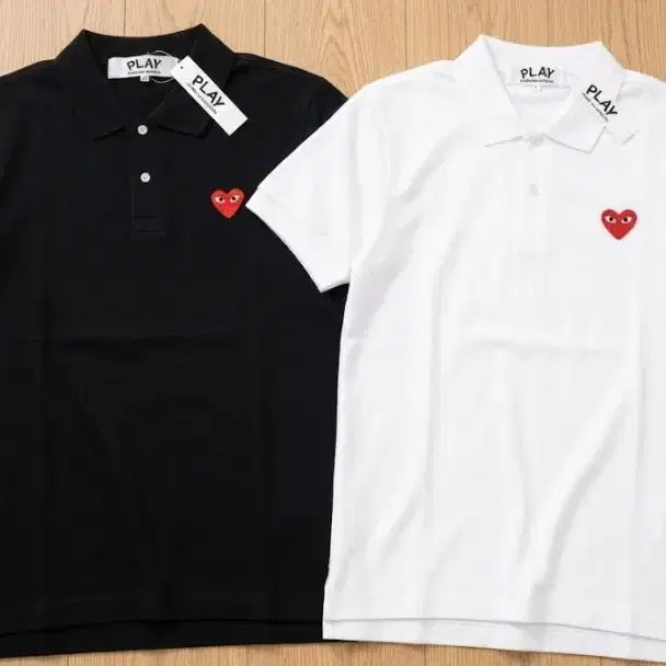 [BUNJANG] Comme des Garcons PK Polo T-Shirt (Black &amp; White) / 정품)새상품 꼼데가르송 PK 카라 반팔티셔츠 블랙&amp;화이트