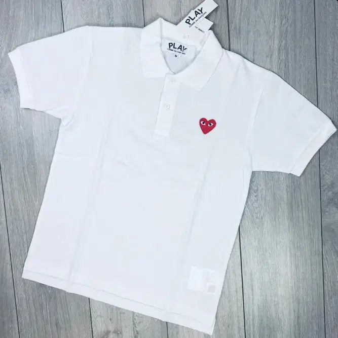 [BUNJANG] Comme des Garcons PK Polo T-Shirt (Black &amp; White) / 정품)새상품 꼼데가르송 PK 카라 반팔티셔츠 블랙&amp;화이트