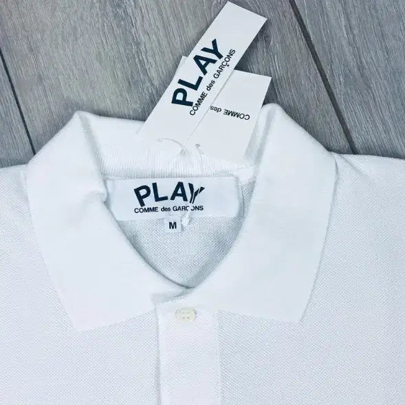 [BUNJANG] Comme des Garcons PK Polo T-Shirt (Black &amp; White) / 정품)새상품 꼼데가르송 PK 카라 반팔티셔츠 블랙&amp;화이트