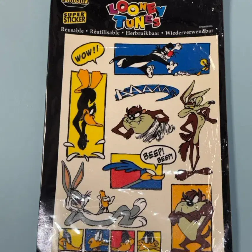 [BUNJANG] Looney Tunes Unitech Stickers / 고전문구 루니툰 루니툰즈 유니테크 스티커