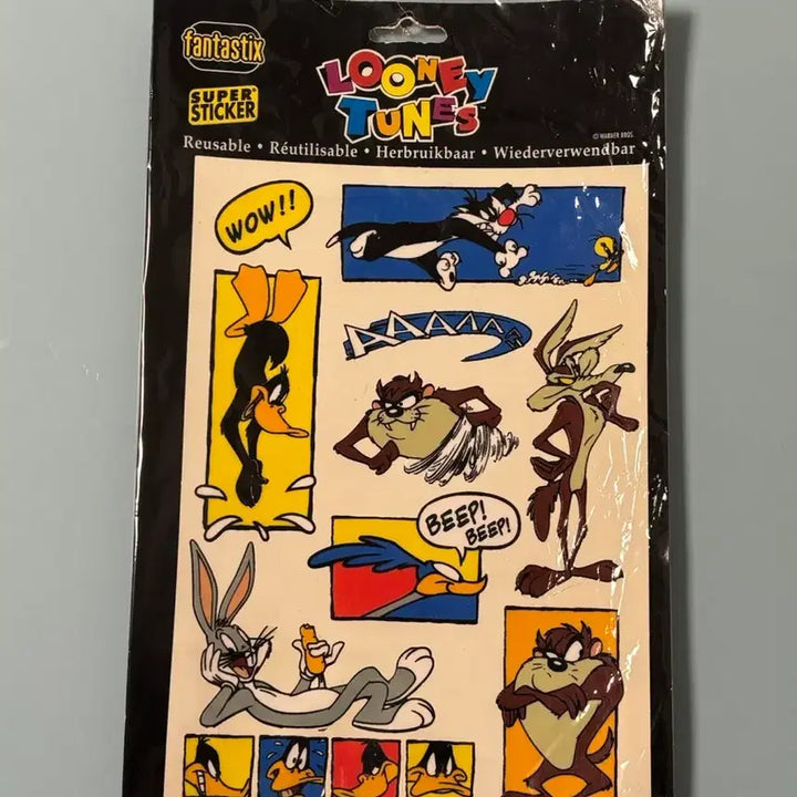 [BUNJANG] Looney Tunes Unitech Stickers / 고전문구 루니툰 루니툰즈 유니테크 스티커