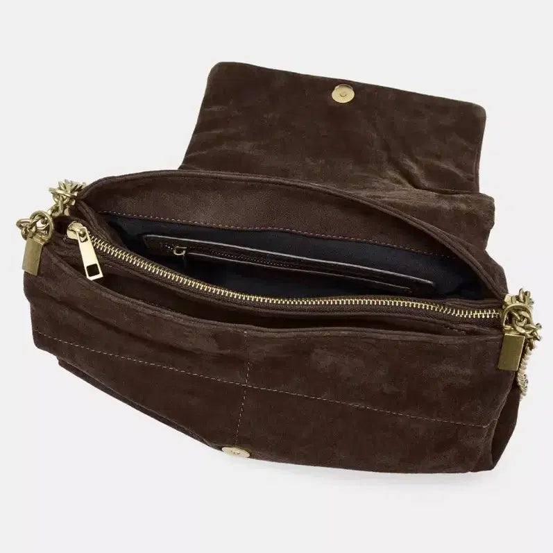 [SOLD OUT] (새상품 컨디션) 자라 ZARA 레더 숄더백 (초콜릿)