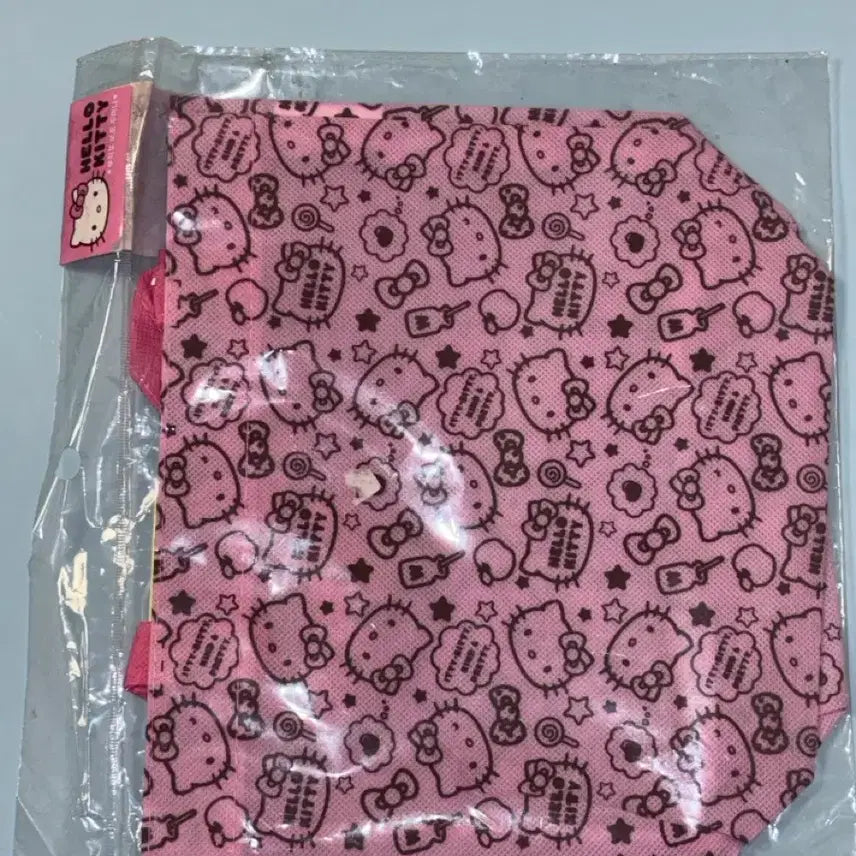 [BUNJANG] Sanrio Classic Kitty Non-woven Pouch Bag / 고전문구 고전키티 산리오 부직포 파우치 가방