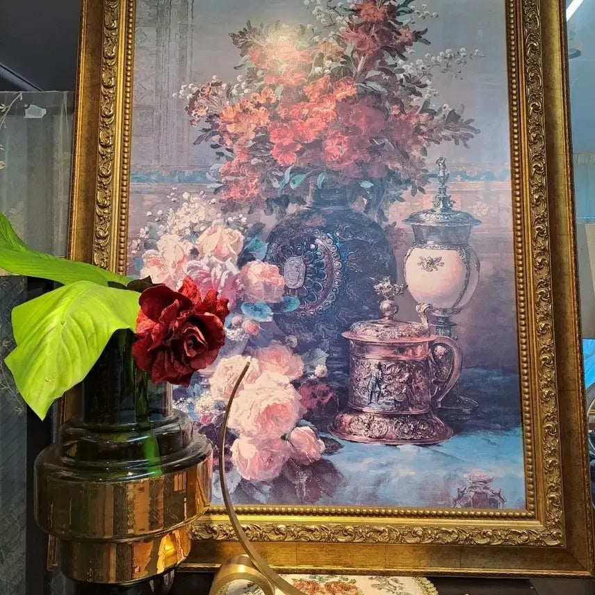 [BUNJANG] Imported Italian Large Still Life Painting / 이태리 수입 대형 정물화