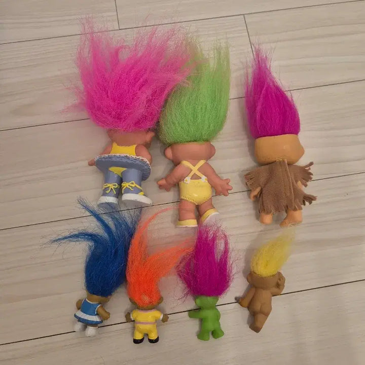 [BUNJANG] Rare Vintage Troll Dolls Set / 희귀 빈티지 트롤 인형 세트