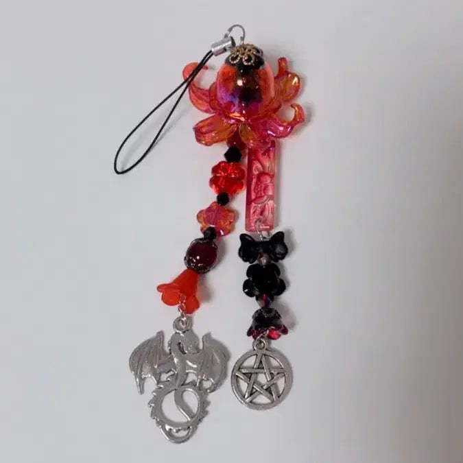 [BUNJANG] Beaded Keychain / 비즈 키링