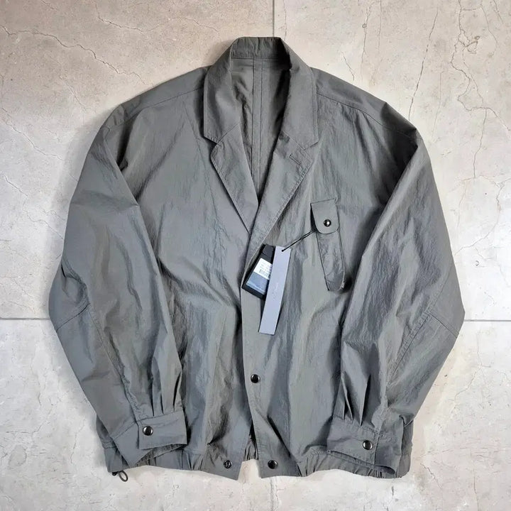 [BUNJANG] Songzio Homme 22SS Oversized Summer Jacket / 송지오옴므 / 22ss 그레이시카키 오버핏 여름 자켓 / 48