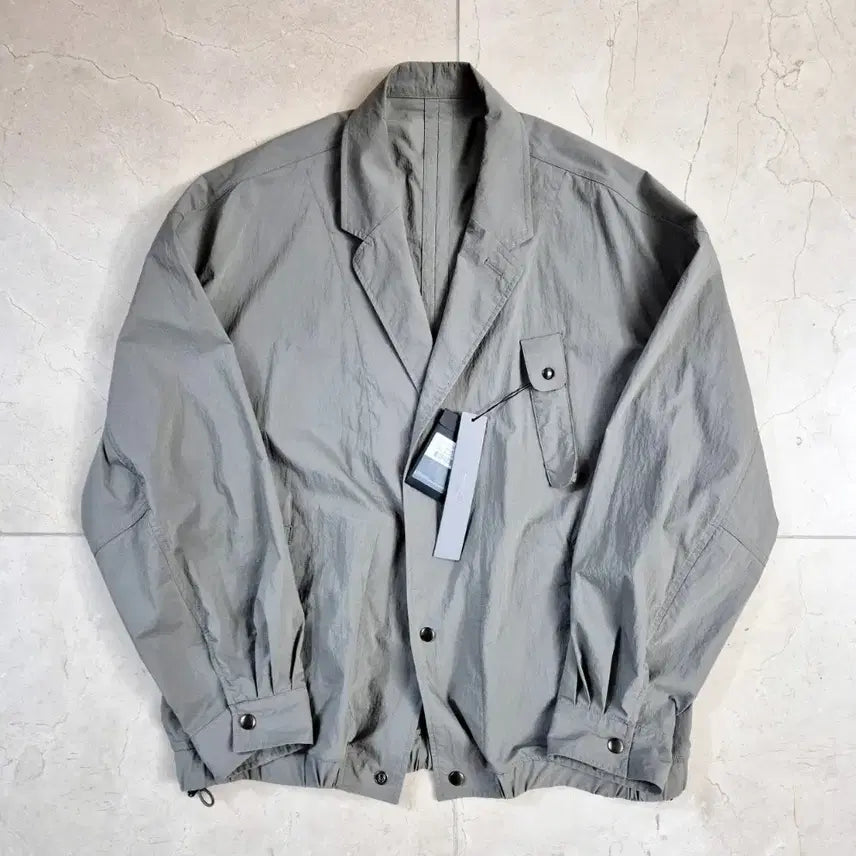 [BUNJANG] Songzio Homme 22SS Oversized Summer Jacket / 송지오옴므 / 22ss 그레이시카키 오버핏 여름 자켓 / 48