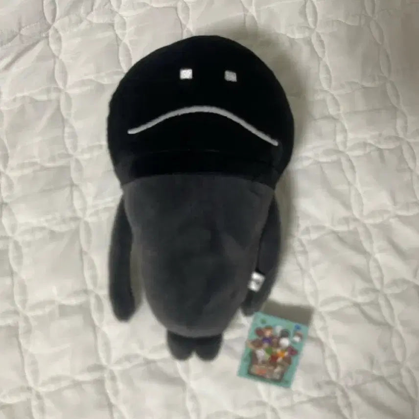[BUNJANG] Black Nameko Plush Doll / 까만 나메코 봉제인형