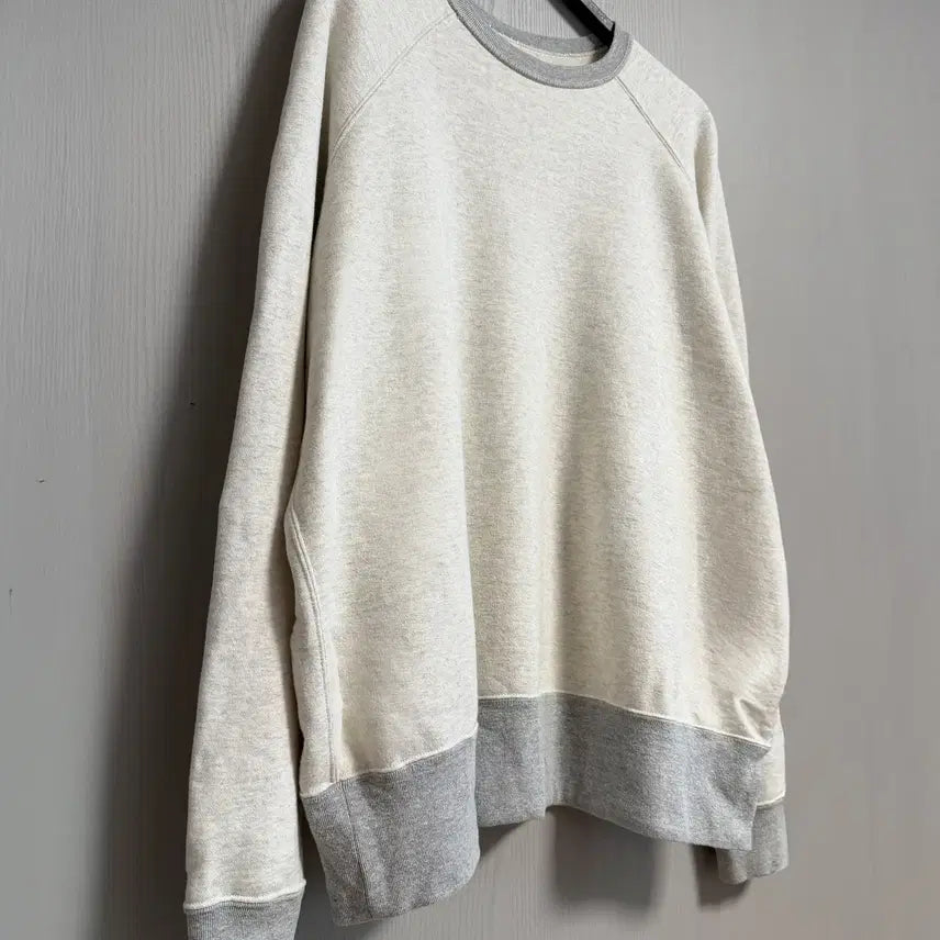 [BUNJANG] Apresse Vintage Sweatshirt Oatmeal / [2] 22SS 아프레쎄 빈티지 스웻셔츠 오트밀
