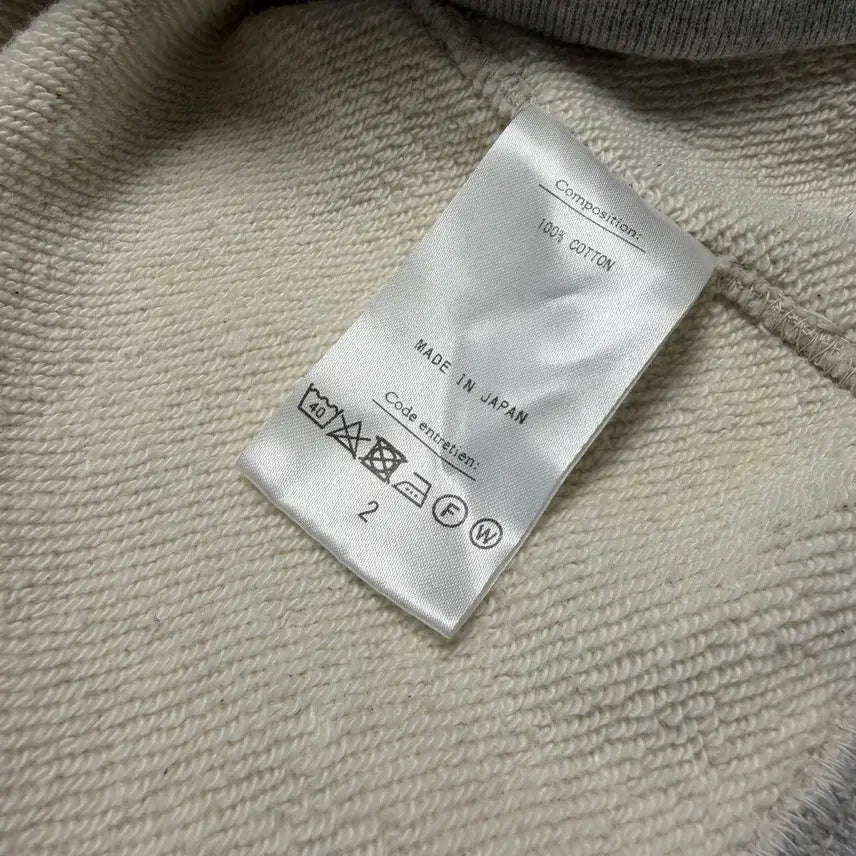 [BUNJANG] Apresse Vintage Sweatshirt Oatmeal / [2] 22SS 아프레쎄 빈티지 스웻셔츠 오트밀