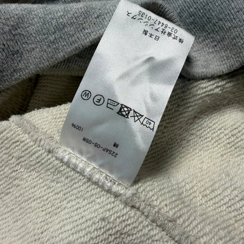[BUNJANG] Apresse Vintage Sweatshirt Oatmeal / [2] 22SS 아프레쎄 빈티지 스웻셔츠 오트밀