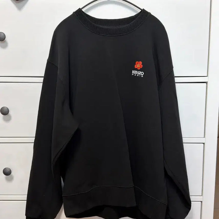 [BUNJANG] Kenzo Flower Sweatshirt Black XL / 겐조 플라워 맨투맨 블랙 XL