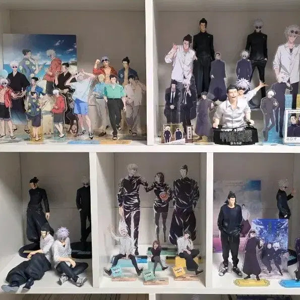 [BUNJANG] Jujutsu Kaisen Gojo &amp; Geto Acrylic Stand Figure Bundle / 주술회전 고죠 게토 아크릴 스탠드 피규어 일괄