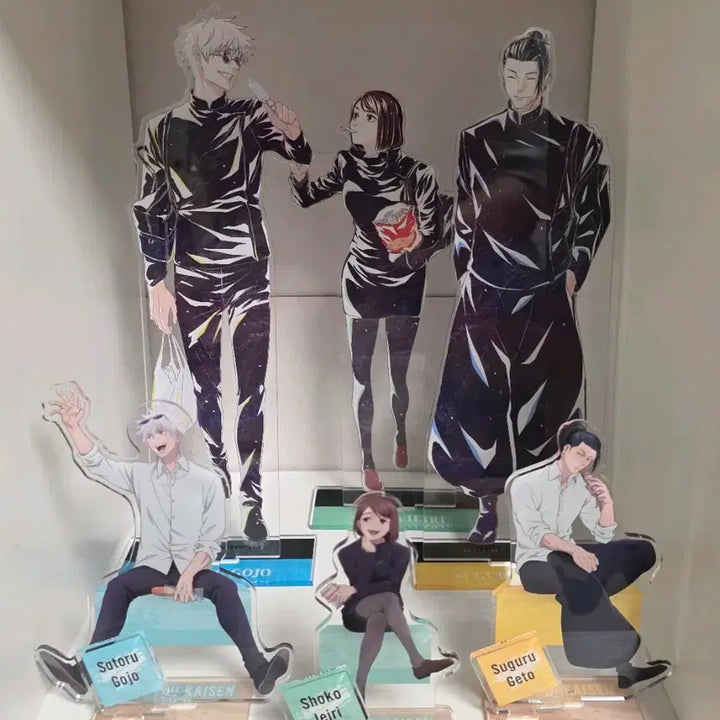 [BUNJANG] Jujutsu Kaisen Gojo &amp; Geto Acrylic Stand Figure Bundle / 주술회전 고죠 게토 아크릴 스탠드 피규어 일괄