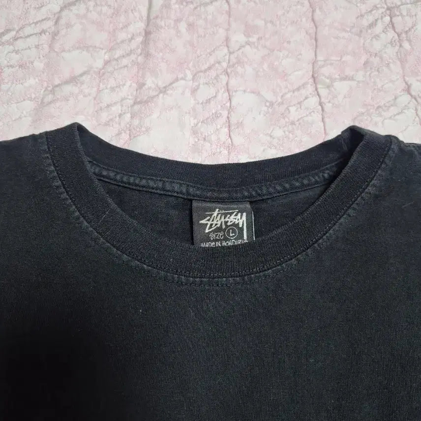 [BUNJANG] Stussy Authentic T-Shirt Black L / 정품 스투시 반팔티 100-L 블랙